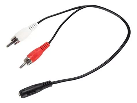 Cable Convertidor De Audio De Rca Macho A Hembra Meses Sin Inter S