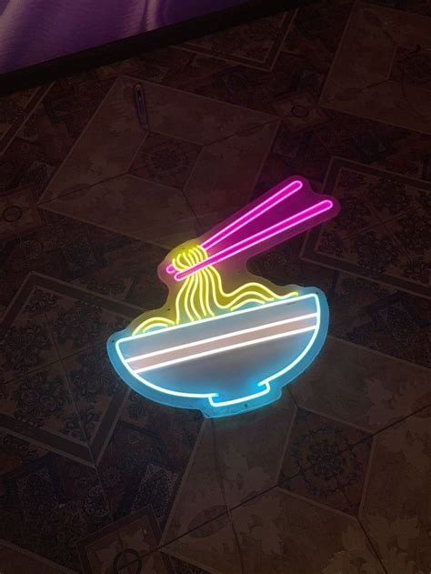 Ramen Neon Sign Ramen Led Sign Ramen Neon Light Ramen Wall Decor For