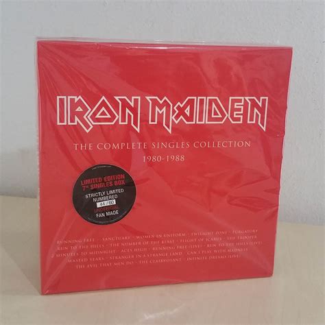 Iron Maiden - The Complete Albums Collection 1980-1988 7" Box Set ...