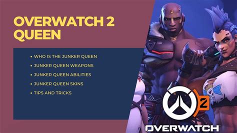 Overwatch 2 Queen Weapons Abilities And Skins Veryali Gaming