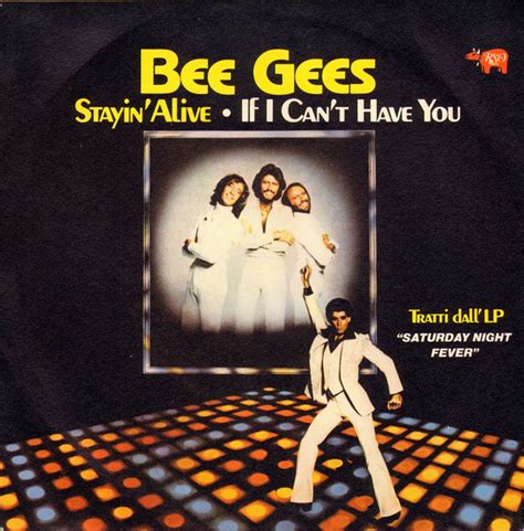 Bee Gees – Stayin' Alive – Vinyl (7", 45 RPM, Single), 1977 [r701869 ...