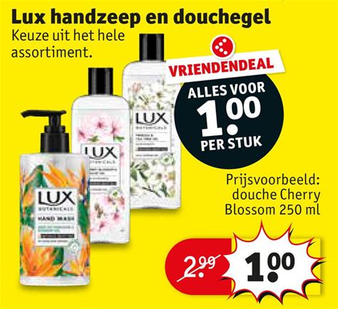 Lux Handzeep En Douchegel Aanbieding Bij Kruidvat