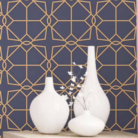 Mercer41 Dashanna Peel And Stick Geometric Wallpaper Wayfair