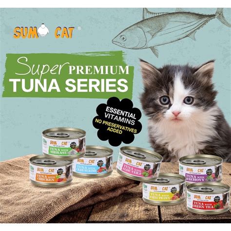 Sumo Cat Canned Food 80g Cat Prefered Food 6 Flavor To Choose