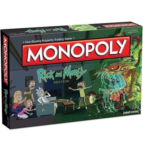 Winning Moves Monopoly Rick And Morty