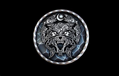 Celtic Wolf Symbol