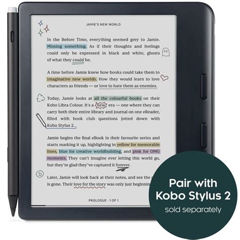 Kobo Libra Colour Ereader Black Jb Hi Fi Nz