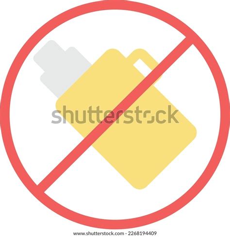 No Vape Vector Illustration On Transparent Stock Vector (Royalty Free ...