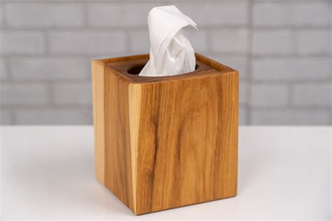 How To Make A Wood Tissue Box Cover