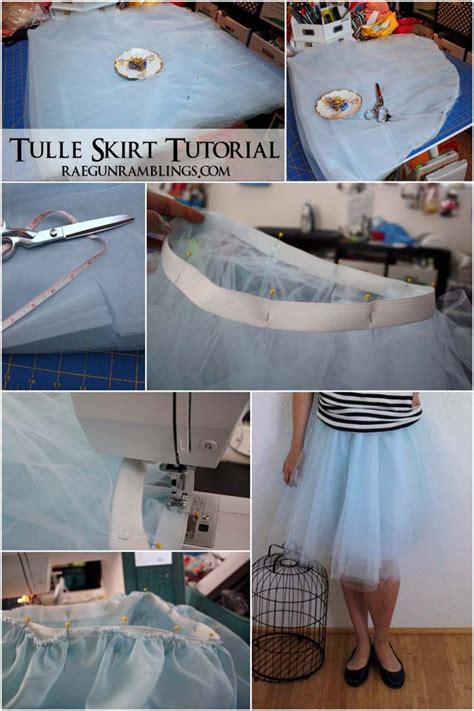 Easy Minute Tulle Skirt Tutorial Rae Gun Ramblings