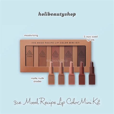 Jual Lipstick Mini Seri Nude Isi Pcs From Korea Shopee Indonesia