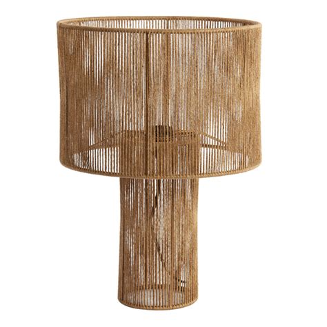 Lampe De Table Rustique Beige Ronde Light Living Lavatera