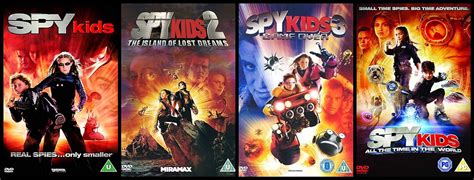 Spy Kids 1 4 Collection Dvd Spy Kids Spy Kids 2 The Island Of Lost