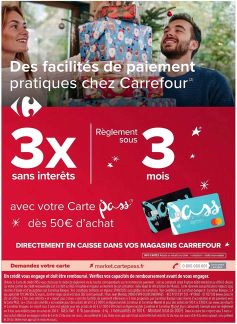 Promo Carte Pass Chez Carrefour Market ICatalogue Fr