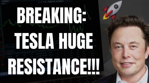 BREAKING TESLA HUGE RESISTANCE TSLA SPY ES NVDA QQQ AAPL COIN