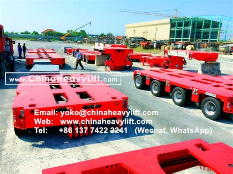 Compatible Goldhofer THP SL Chinaheavylift Produce 200 Ton Drop Deck