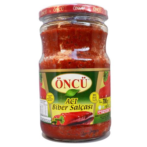 Amazon Oncu Hot Pepper Paste Grocery Gourmet Food