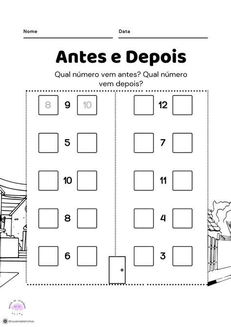 Qual N Mero Vem Antes Qual N Mero Vem Depois