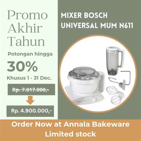 Promo Mixer Bosch Universal Plus Mum 6n11 New Diskon 2 Di Seller