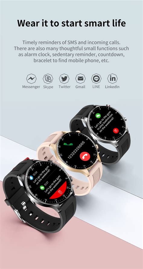 Kumi Gw T Pro Smartwatch Screen Multiple Sports Modes Gold