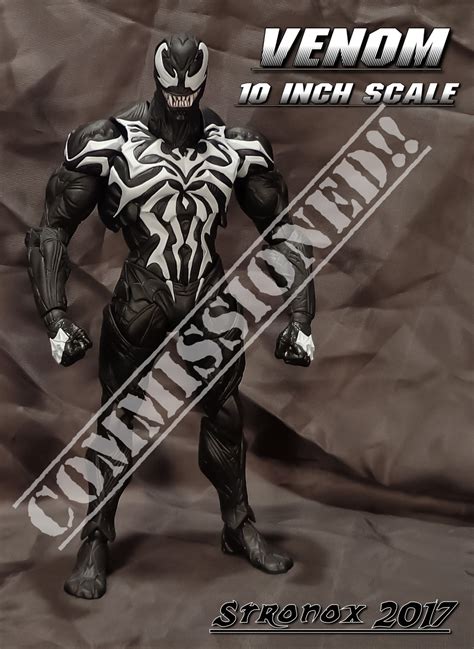 Stronox Custom Figures Play Arts Kai Variant Venom