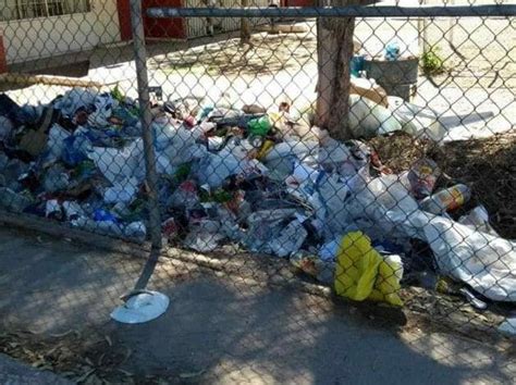 Sufren De Basura En Las Escuelas Sentido N