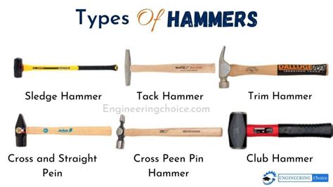 25 Types Of Hammers And How To Use Them