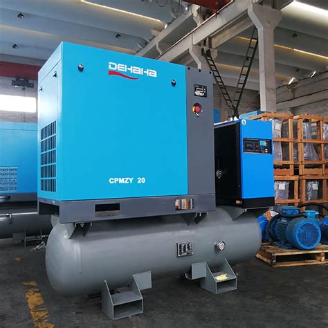 Kw Combined Rotary Screw Air Compressor Integrated Fiber Cutting Air