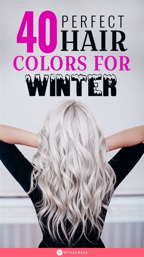 40 Hair Colors For Winter That Are Trending In 2024 Cool Blonde Hair