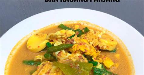 Resep Gulai Telor Ceplok Kacang Panjang Enak Dan Mudah Cookpad