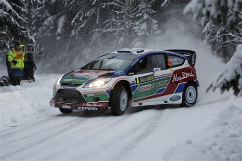 First Second Third Ford Fiesta Dominates First Wrc Race In Sweden