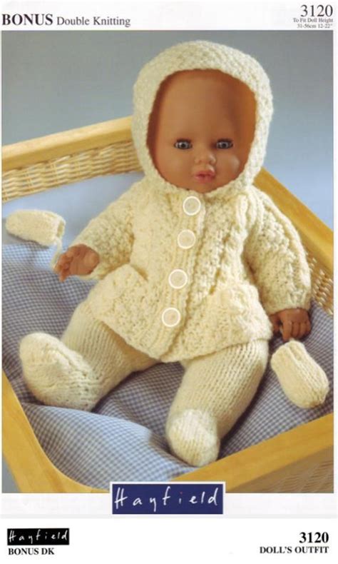 Baby Doll Knitting Pattern For Jacket Leggings And Mittens Pdf