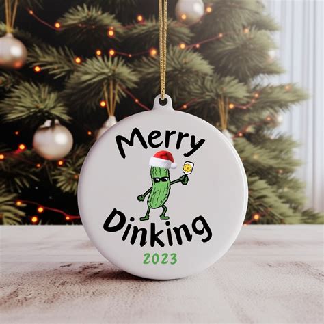 Pickleball Ornament Funny Christmas Pickleball Friend Ornament - Etsy