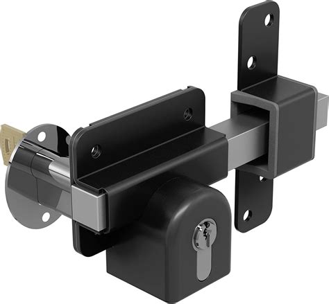 Gatemate Long Throw Gate Lock Euro Profile Keyed Both Sides