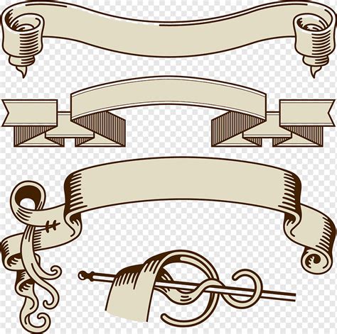 Ribbon Paper Drawing Ribbon Angle Ribbon Furniture Png PNGWing