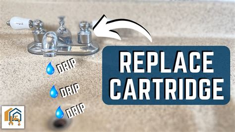 How To Replace The Cartridge On A Glacier Bay Leaky Faucet Youtube