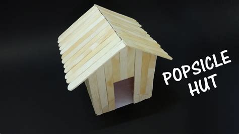 Popsicle Stick House Easy