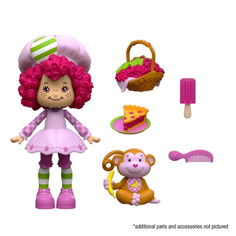 Strawberry Shortcake Wave 2 Raspberry Tart And Rhubarb Monkey Action Figure