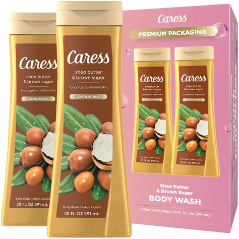 Caress Body Wash Shea Stf9 Butter And Brown Sugar Moisturizing Body