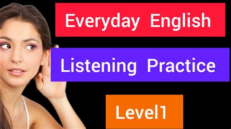 Improve Listening Skills Easy English Listening Practice For