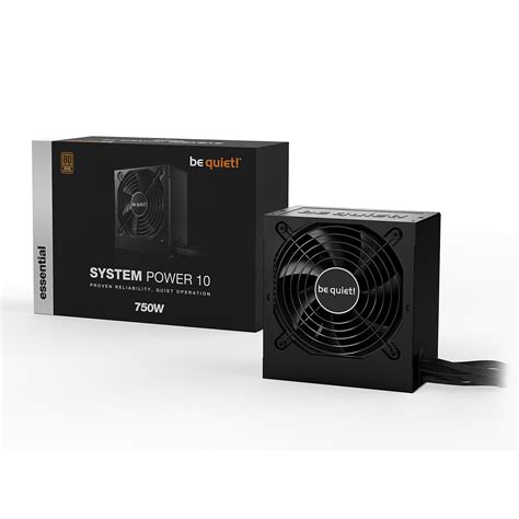 Be Quiet System Power W Plus Bronze Alimentation Pc Ldlc