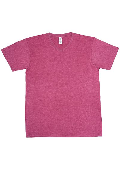 Mens V Neck T Shirt Cotton Heritage