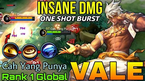 Insane Dmg Combo Vale One Shot Burst Top Global Vale By Cah Yang