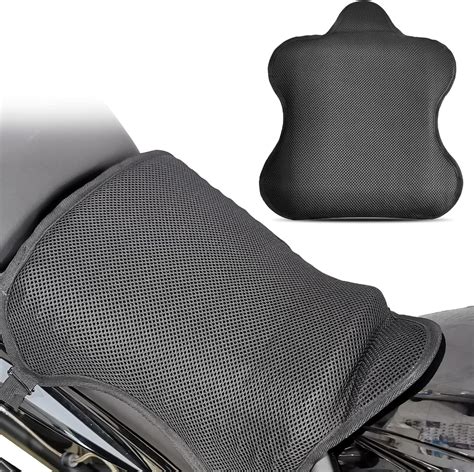 Oenbopo Universal Motorcycle Comfort Gel Seat Cushion Breathable Anti Slip Motorbike Seat Pad