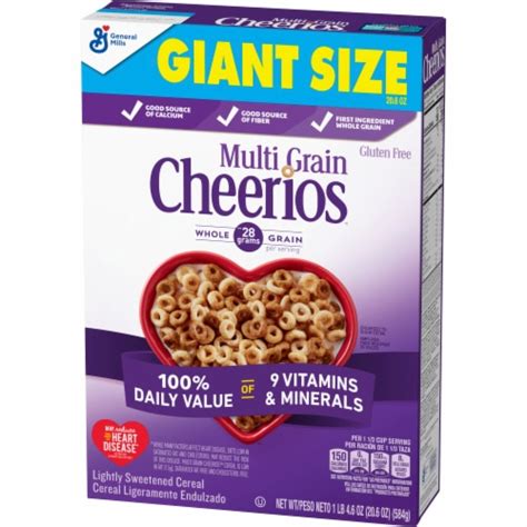 Multi Grain Cheerios Breakfast Cereal 20 6 Oz Kroger