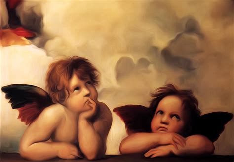 Raphael's Cherubs Digital Art by Bill Cannon - Raphael's Cherubs Fine ...