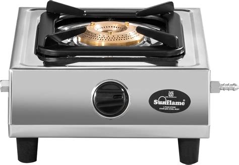 Cay Brand Manual Single Burner Stainless Steel Square Canteen Bhatti