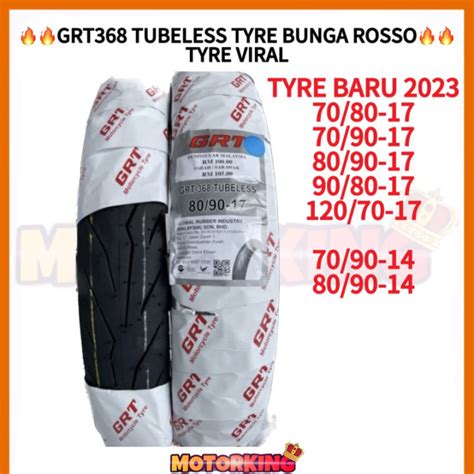 Tyre Viral Grt Grt368 Bunga Pirelli Rosso Sport Tubeless Tyre Buatan