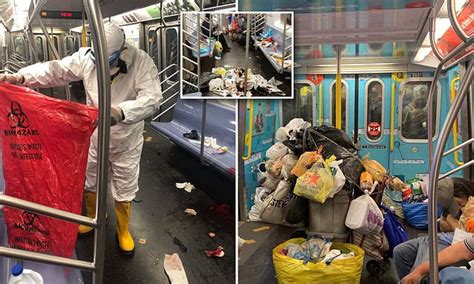 Absolute Filth Angry New York Commuters Share Disgusting Photos Of The