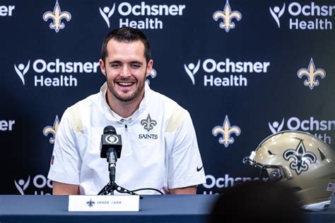 Derek Carr's First Presser With the Saints Takeaways - Sports ...